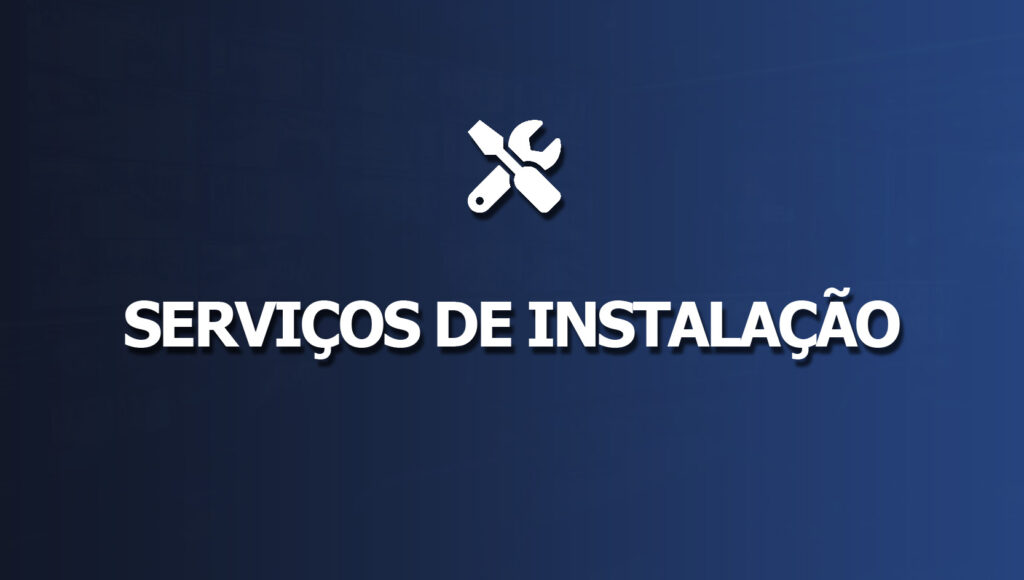 Banner serviços de instalação